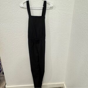 Albion Fit Sleeveless Jumpsuit Women’s XS Black Jogger Athletic Athleisure